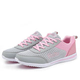 2016 New Summer Zapato Women Breathable Mesh Zapatillas Shoes For Women Network Soft Casual Shoes Wild Flats Casual