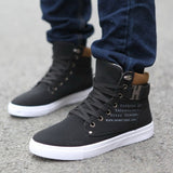 DEKABR 2017 Hot Men Shoes Fashion Warm Fur Winter Men Boots Autumn Leather Footwear For Man New High Top Canvas Casual Shoes Men