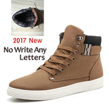 DEKABR 2017 Hot Men Shoes Fashion Warm Fur Winter Men Boots Autumn Leather Footwear For Man New High Top Canvas Casual Shoes Men