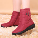 SNOW BOOTS 2016 BRAND WOMEN WINTER BOOTS MOTHER SHOES ANTISKID WATERPROOF FLEXIBLE WOMEN AUTUMN FASHION CASUAL BOOTS PLUS SIZE