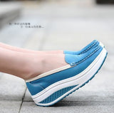 Women genuine leather shoes female wholesale flats shoes girl casual comfort low heels flat loafers nurse shoes